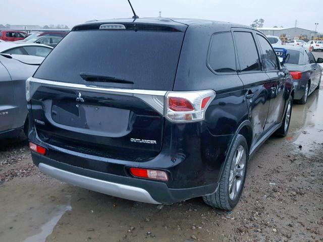 JA4AD3A36FZ013742 - 2015 MITSUBISHI OUTLANDER BLACK photo 4