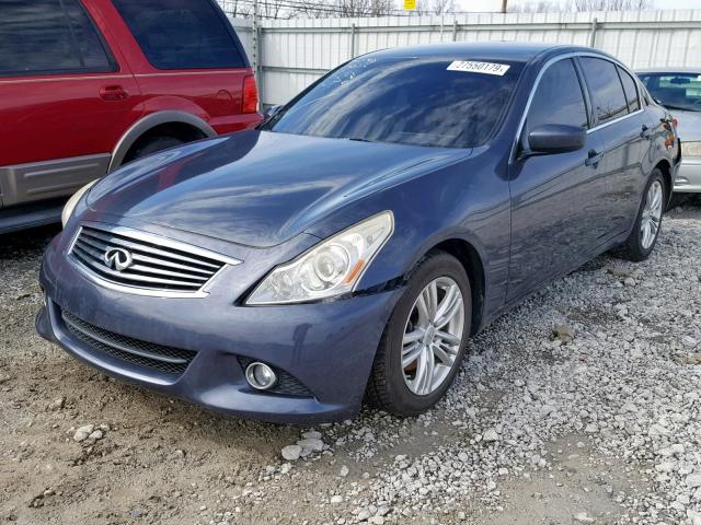 JN1CV6AP4BM503641 - 2011 INFINITI G37 BASE GRAY photo 2