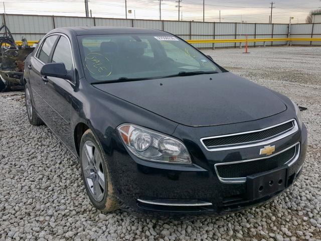 1G1ZC5EB0AF216539 - 2010 CHEVROLET MALIBU 1LT BLACK photo 1