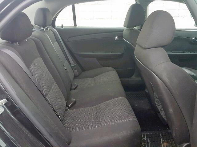 1G1ZC5EB0AF216539 - 2010 CHEVROLET MALIBU 1LT BLACK photo 6