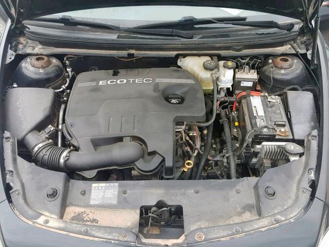 1G1ZC5EB0AF216539 - 2010 CHEVROLET MALIBU 1LT BLACK photo 7