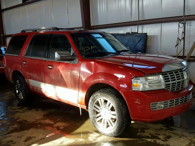 5LMFU28579LJ00952 - 2009 LINCOLN NAVIGATOR RED photo 1