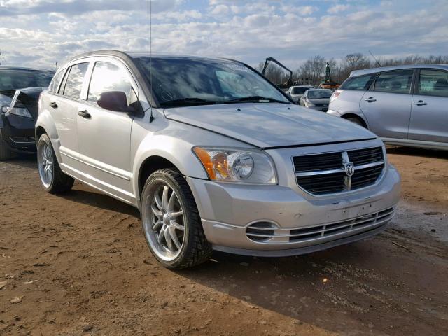 1B3HB48B47D411755 - 2007 DODGE CALIBER SX SILVER photo 1