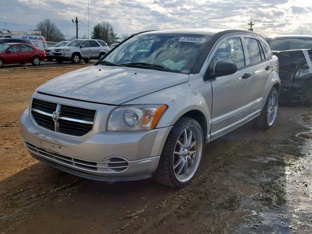 1B3HB48B47D411755 - 2007 DODGE CALIBER SX SILVER photo 2