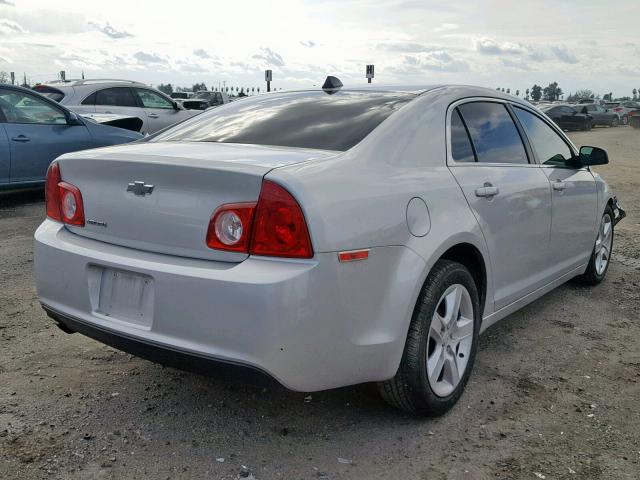 1G1ZA5E02CF216744 - 2012 CHEVROLET MALIBU LS SILVER photo 4