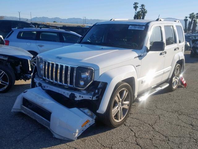 1C4PJLFK6CW168863 - 2012 JEEP LIBERTY JE WHITE photo 2