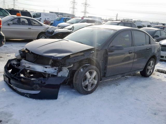 1G8AL55B16Z103302 - 2006 SATURN ION LEVEL BLACK photo 2