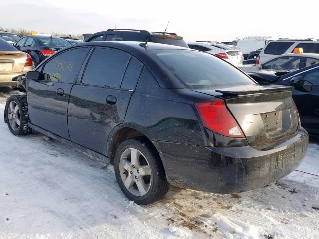 1G8AL55B16Z103302 - 2006 SATURN ION LEVEL BLACK photo 3