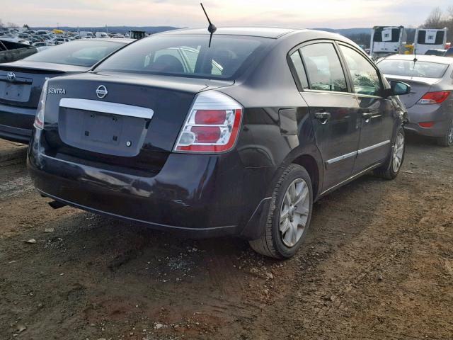 3N1AB6APXAL721088 - 2010 NISSAN SENTRA 2.0 BLACK photo 4