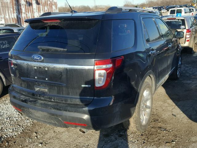 1FM5K8D83DGA87125 - 2013 FORD EXPLORER X BLACK photo 4