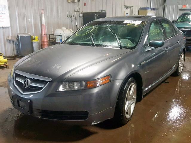 19UUA66246A043433 - 2006 ACURA 3.2TL GRAY photo 2