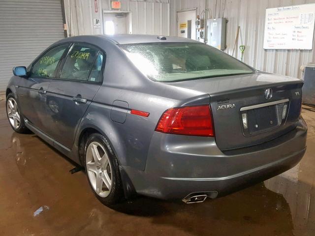 19UUA66246A043433 - 2006 ACURA 3.2TL GRAY photo 3