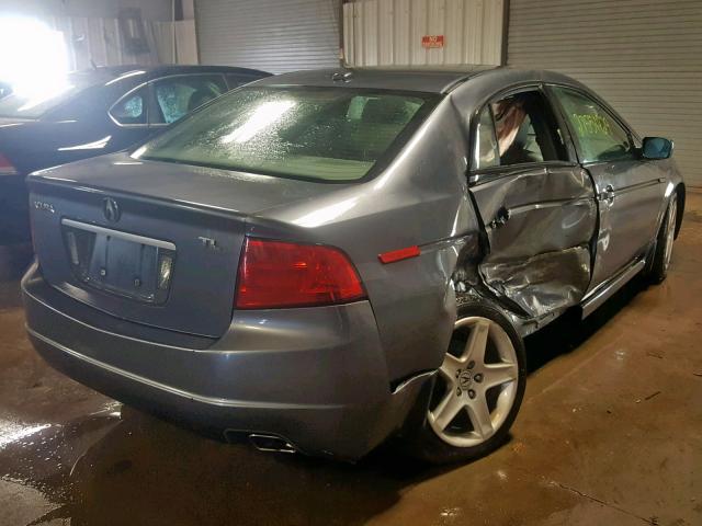 19UUA66246A043433 - 2006 ACURA 3.2TL GRAY photo 4