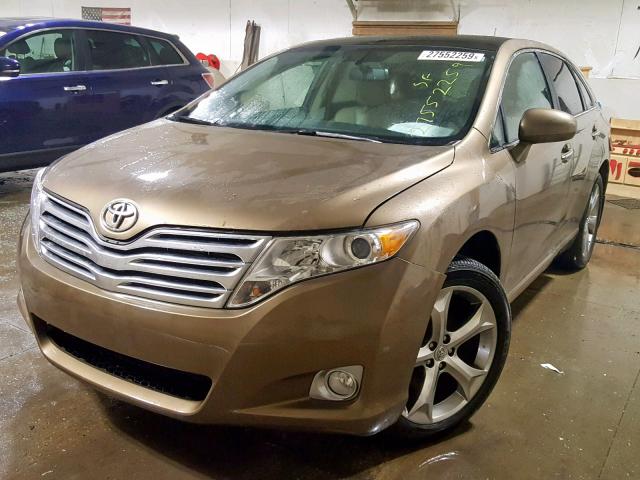 4T3BK3BB2BU048746 - 2011 TOYOTA VENZA BASE TAN photo 2