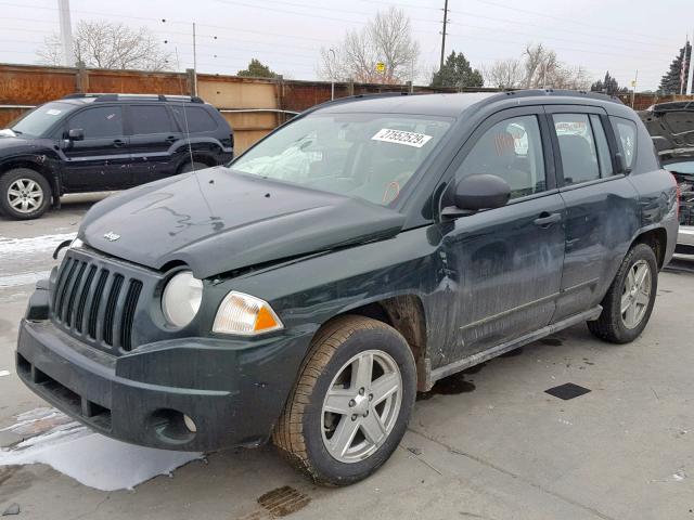 1J4NF4FBXAD598560 - 2010 JEEP COMPASS SP GREEN photo 2