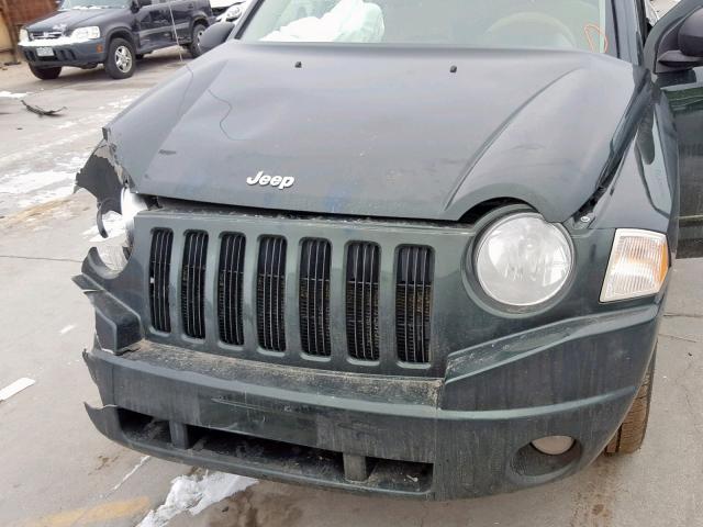 1J4NF4FBXAD598560 - 2010 JEEP COMPASS SP GREEN photo 7