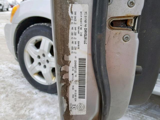 1B3HB48B68D712691 - 2008 DODGE CALIBER SX SILVER photo 10