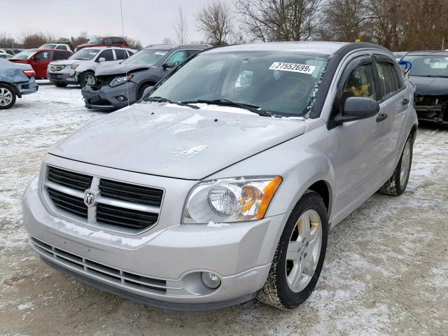 1B3HB48B68D712691 - 2008 DODGE CALIBER SX SILVER photo 2