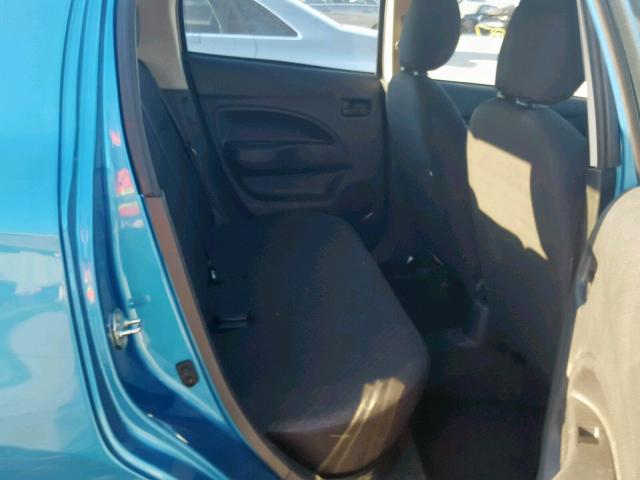 ML32A3HJ5EH008207 - 2014 MITSUBISHI MIRAGE DE BLUE photo 6