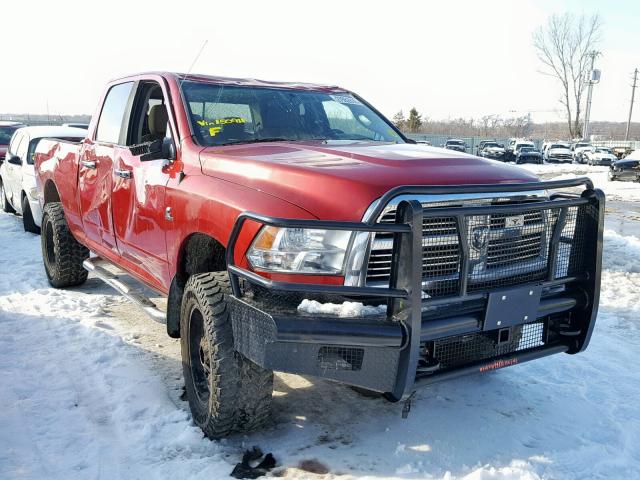 3D7UT2CL3AG150911 - 2010 DODGE RAM 2500 MAROON photo 1