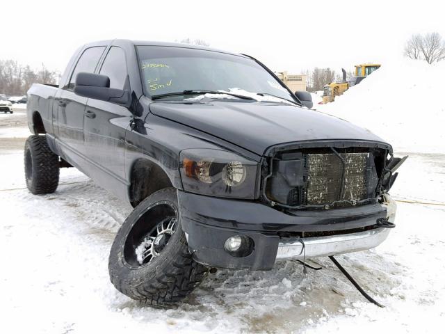 3D7KS29A08G142534 - 2008 DODGE RAM 2500 BLACK photo 1