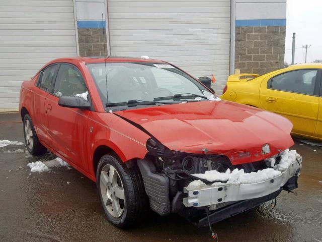 1G8AW15FX6Z161413 - 2006 SATURN ION LEVEL RED photo 1