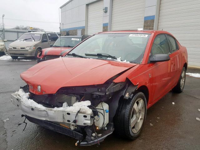 1G8AW15FX6Z161413 - 2006 SATURN ION LEVEL RED photo 2