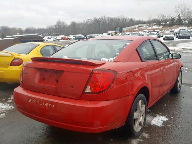 1G8AW15FX6Z161413 - 2006 SATURN ION LEVEL RED photo 4