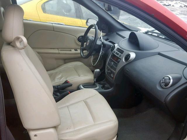 1G8AW15FX6Z161413 - 2006 SATURN ION LEVEL RED photo 5