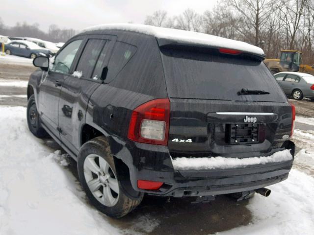 1C4NJDEB1ED788596 - 2014 JEEP COMPASS LA BLACK photo 3