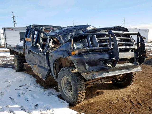 1FTSW31SX3EA30803 - 2003 FORD F350 SRW S BLACK photo 1