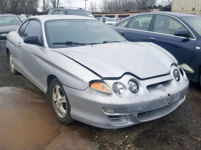 KMHJG25F51U238991 - 2001 HYUNDAI TIBURON SILVER photo 1