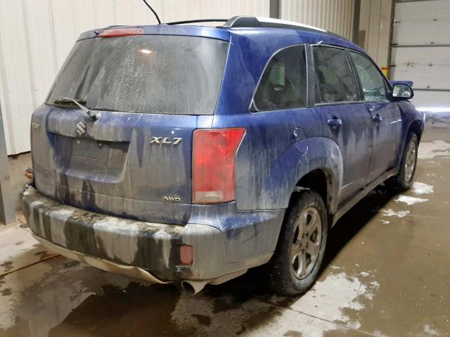 2S3DA917976120512 - 2007 SUZUKI XL7 LIMITE BLUE photo 4