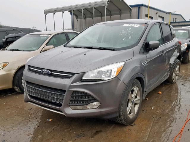 1FMCU0GX6EUE24377 - 2014 FORD ESCAPE SE GRAY photo 2