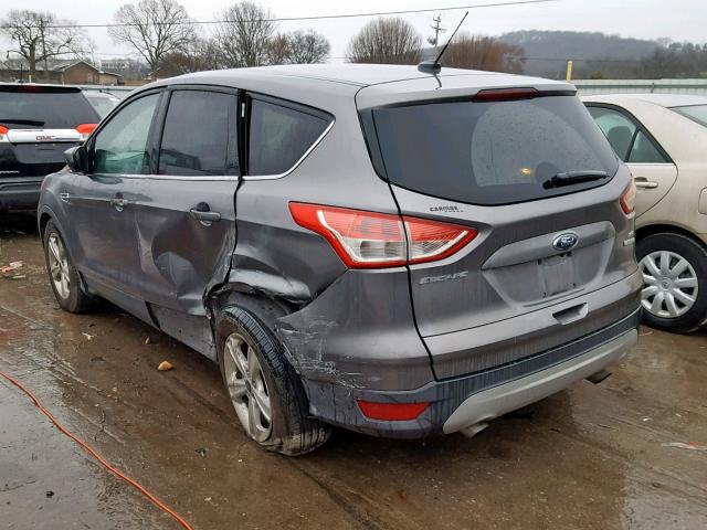 1FMCU0GX6EUE24377 - 2014 FORD ESCAPE SE GRAY photo 3