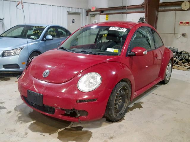 3VWPW3AG8AM016050 - 2010 VOLKSWAGEN NEW BEETLE Rot Foto 2