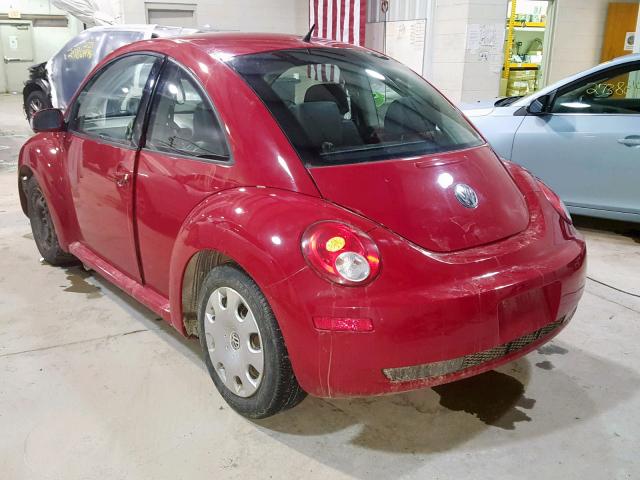 3VWPW3AG8AM016050 - 2010 VOLKSWAGEN NEW BEETLE Rot Foto 3