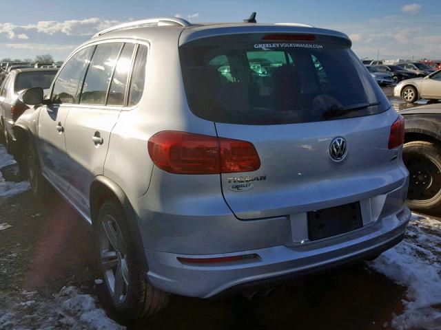 WVGUV7AX8HK017535 - 2017 VOLKSWAGEN TIGUAN SPO 银色 照片 3