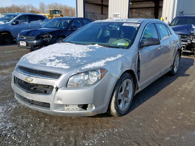1G1ZG57B494203236 - 2009 CHEVROLET MALIBU LS Gümüş foto 2