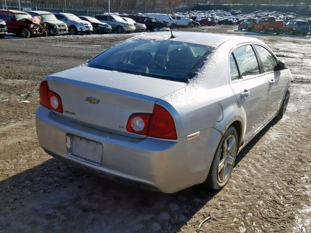1G1ZG57B494203236 - 2009 CHEVROLET MALIBU LS Gümüş foto 4