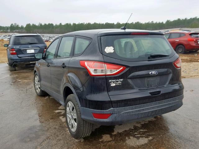 1FMCU0F78DUB68386 - 2013 FORD ESCAPE S BLACK photo 3