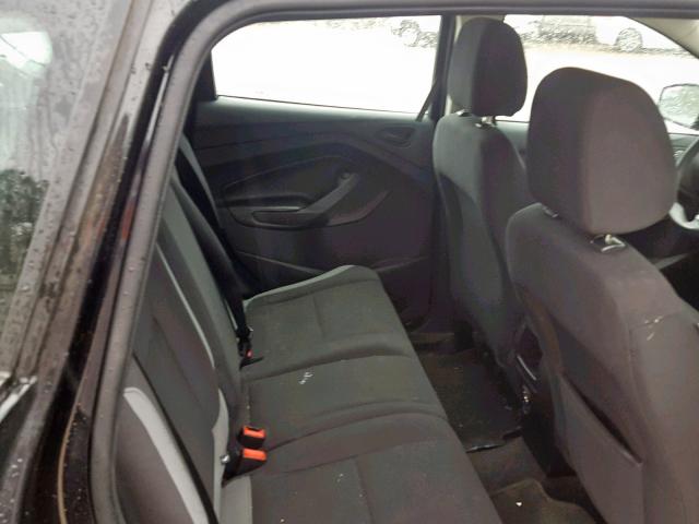 1FMCU0F78DUB68386 - 2013 FORD ESCAPE S BLACK photo 6