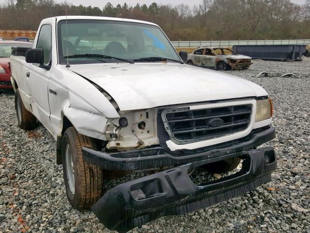 1FTYR10U91PA56206 - 2001 FORD RANGER WHITE photo 9