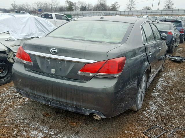 4T1BK3DB5CU468668 - 2012 TOYOTA AVALON BAS GREEN photo 4