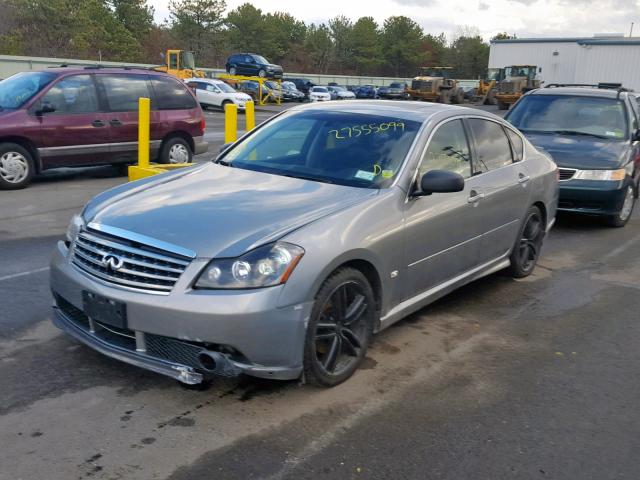 JNKBY01EX7M402105 - 2007 INFINITI M45 BASE GRAY photo 2