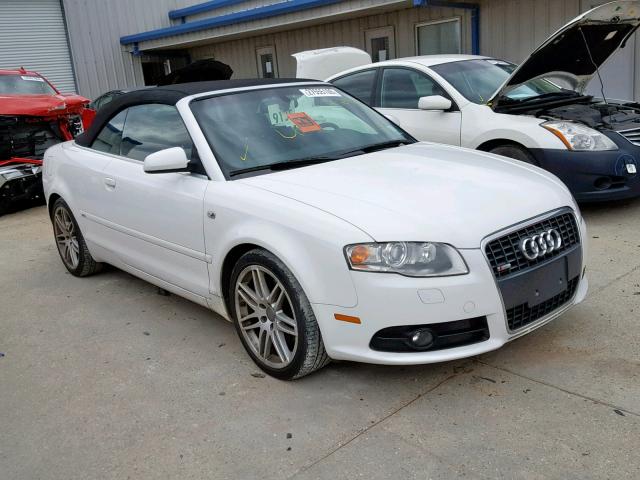 WAUAF48H89K011041 - 2009 AUDI A4 2.0T CA WHITE photo 1