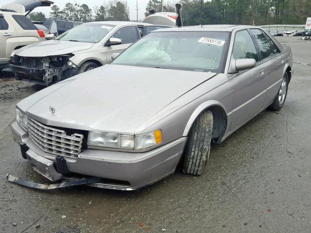 1G6KY5299VU808618 - 1997 CADILLAC SEVILLE ST GOLD photo 2