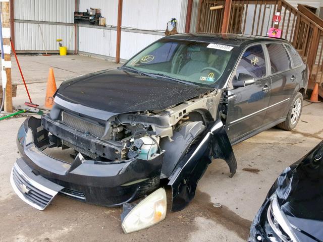 1G1ZT61806F117176 - 2006 CHEVROLET MALIBU MAX შავი ფოტო 2