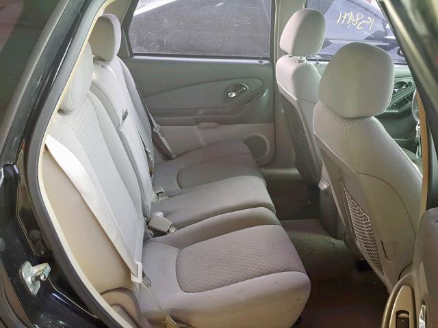 1G1ZT61806F117176 - 2006 CHEVROLET MALIBU MAX შავი ფოტო 6