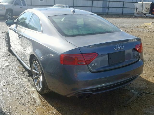 WAUMFAFR3FA049950 - 2015 AUDI A5 PREMIUM GRAY photo 3